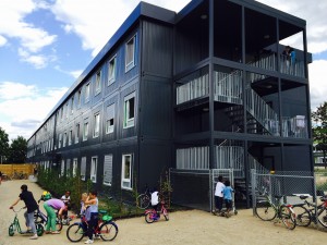 Flüchtlingsunterkunft mit freiem WLAN in Mainz